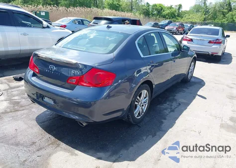 2011 Infiniti G37X из США, поврежденный, VIN JN1CV6AR9BM403536